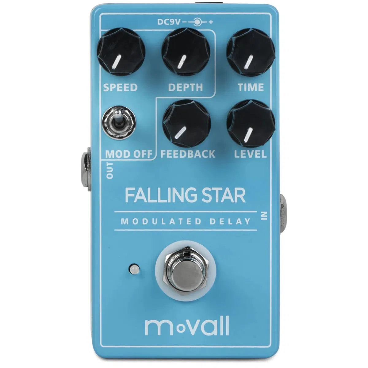 MP-104 – Falling Star Modulated Delay, analoges Delay-Gitarrenpedal