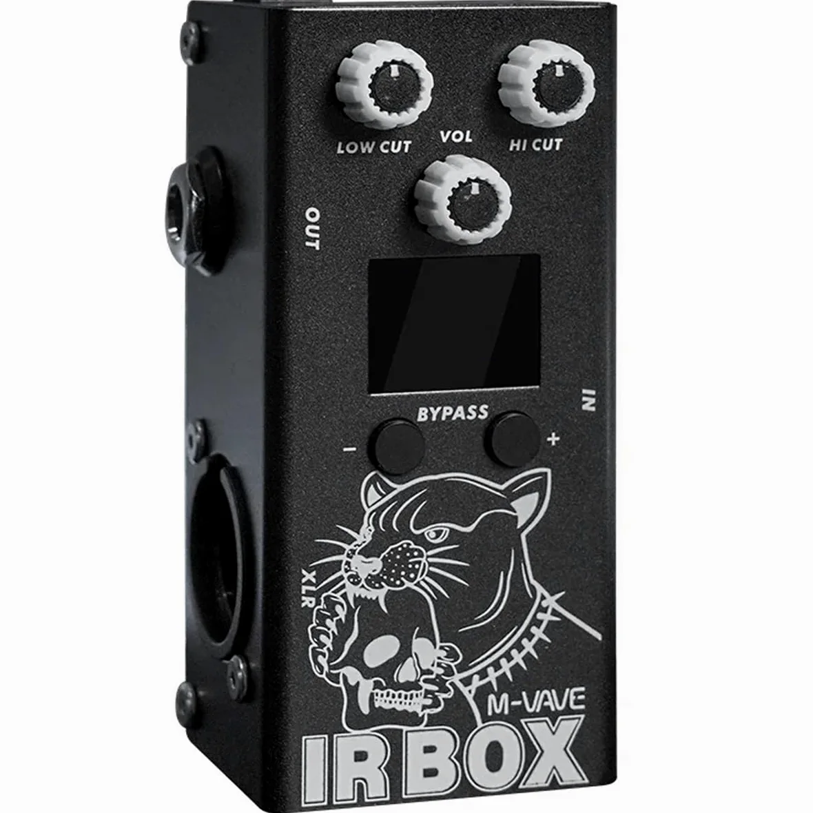 M-VAVE IRBOX Impulse Response Loader & Cab Simulator Pedal – Guitar & Bass Cabinet Simulation, Direct Recording IR Loader, USB IR Import, Compact Guitar Effects Pedal