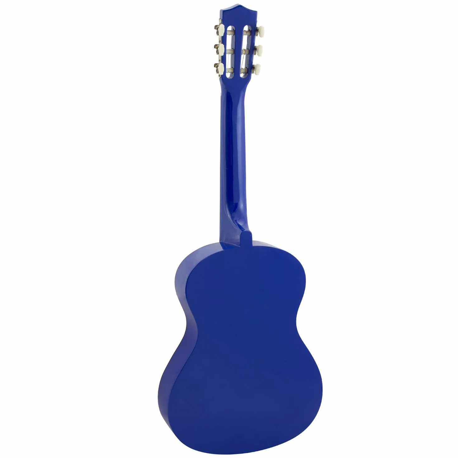 TIGER CLG6-BL Klassische Gitarre für Anfänger, 1/2 Größe, im Set - inklusive Gigbag, Ersatz-Nylonsaiten und Gitarrenpick - Blau