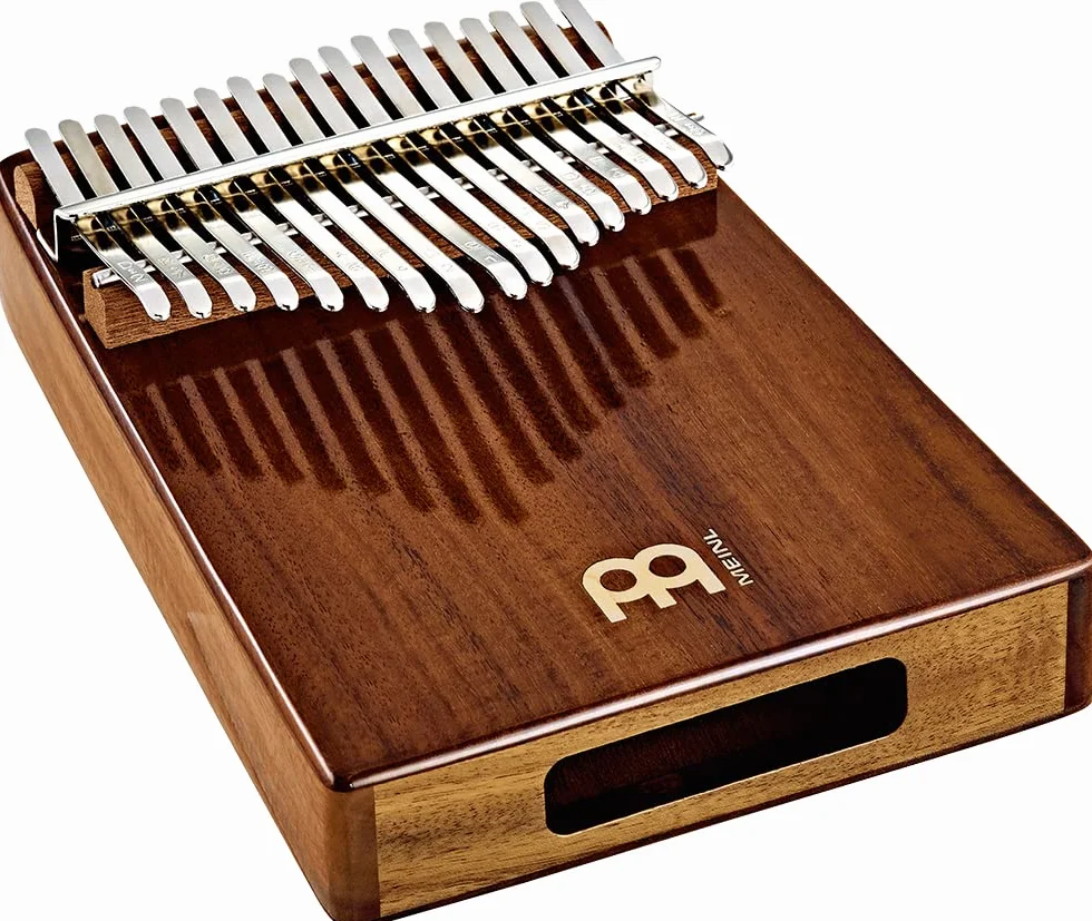 Sonic Energy Wah-Wah Kalimba – C-Dur, 17 Töne – Akazienholz – Für Percussion und Studio – Inkl. Zubehör (KL1705H)