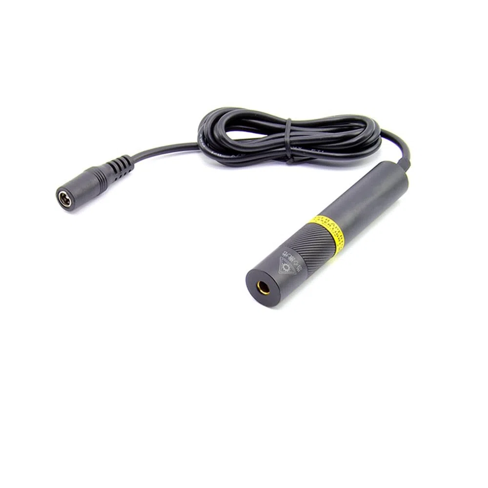 405nm Violett/Blaue Diode Laser 200mw 5V Justierte Linien Laser Modul w/16x88mm