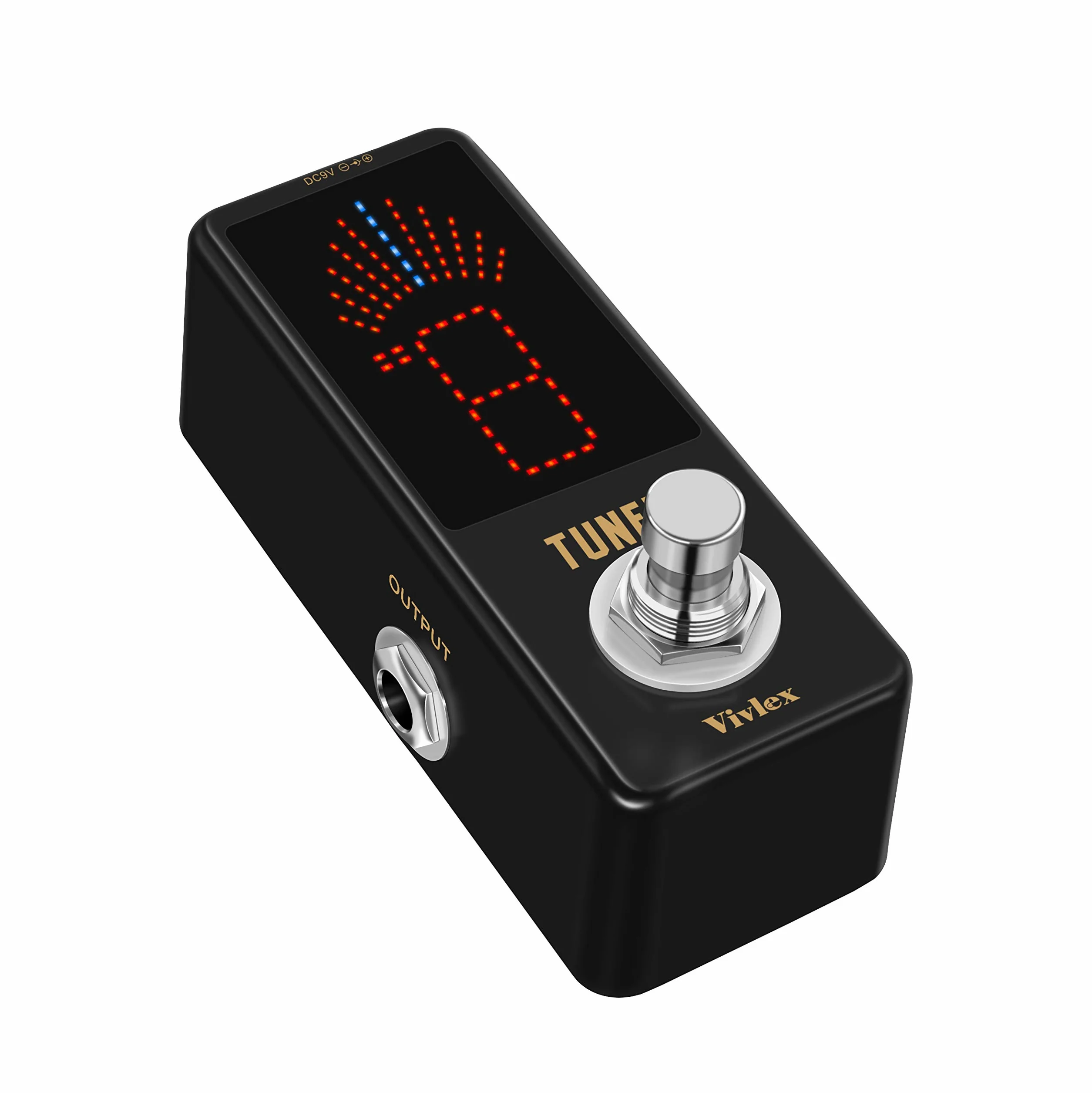 Amuzik Looper Guitar Pedal for Electric Guitar Loop Station Pedal Unlimited Overdubs 10 Minutes of Looping, 1/2 time, and Reverse, built-in SD Card for memory with 3 Modes Mini Size
