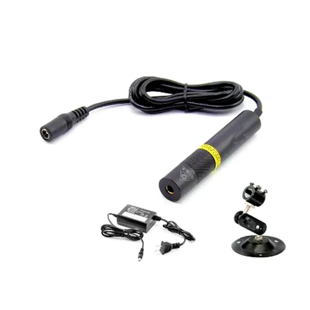 405nm Violett/Blaue Diode Laser 200mw 5V Justierte Linien Laser Modul w/16x88mm
