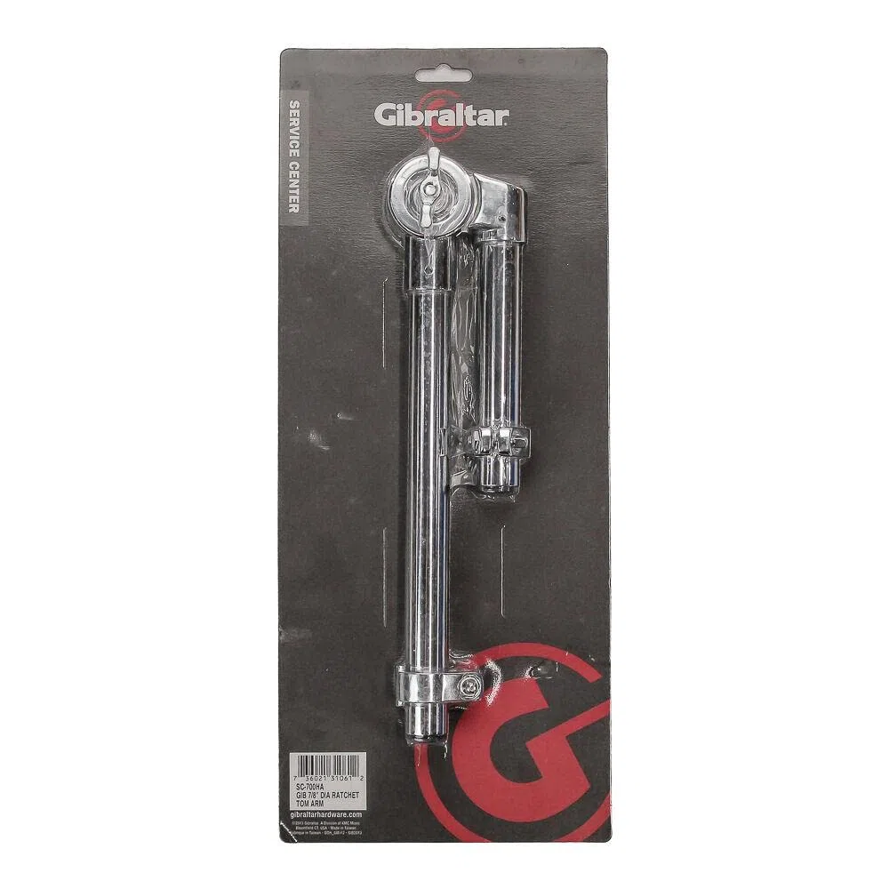 Gibraltar TOM-Aufhängung - TOM Arm SC-700HA Pearl Style Arm mit Zahnkranz