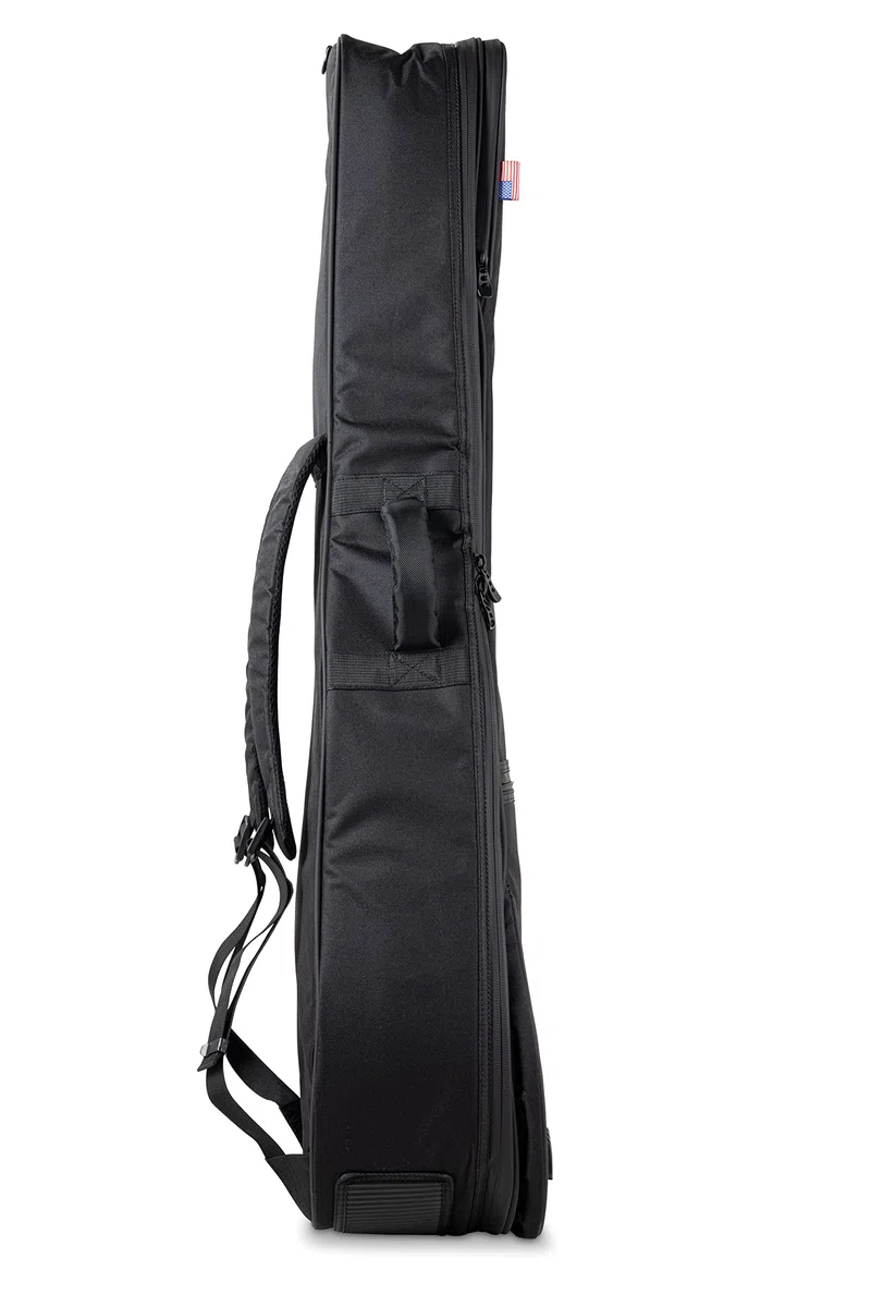 OVATION Guitars Gitarren Gig Bag Deluxe – passend für Deep Bowl/Mid-depth + 12-String – Cordura Tasche gepolstert – wasserabweisend – OVGB-DL-MD