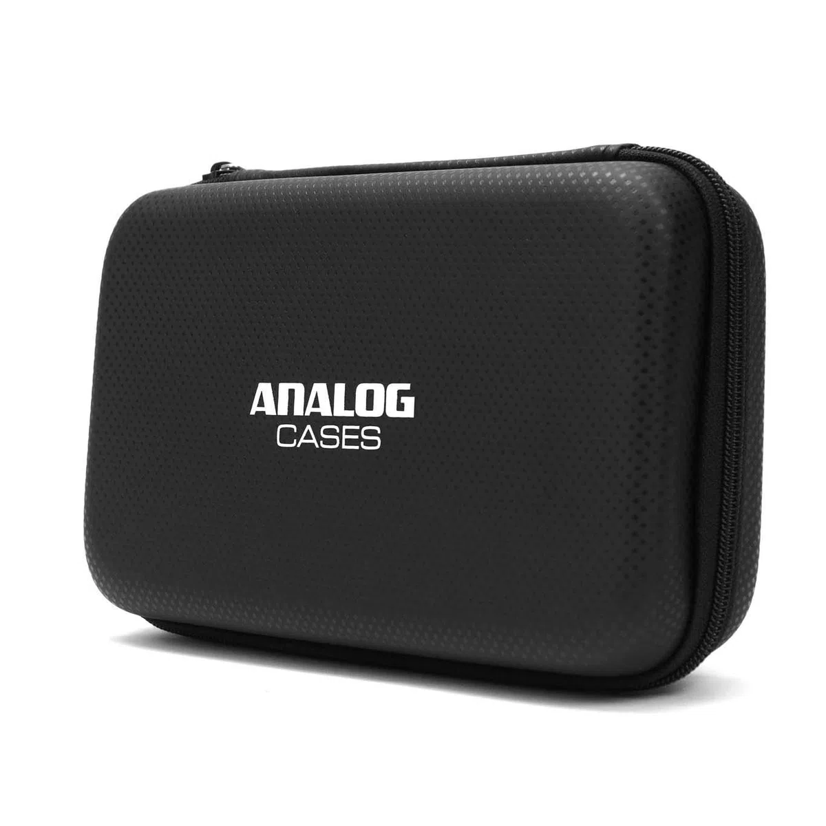 Analog Cases Glide Case für Focusrite Scarlett 4i4 / Universal Audio Arrow & vergleichbare Audio Interfaces (Transporttasche aus langlebigem, geformtem Eva/Nylon, robuster Gummitragegriff), Schwarz