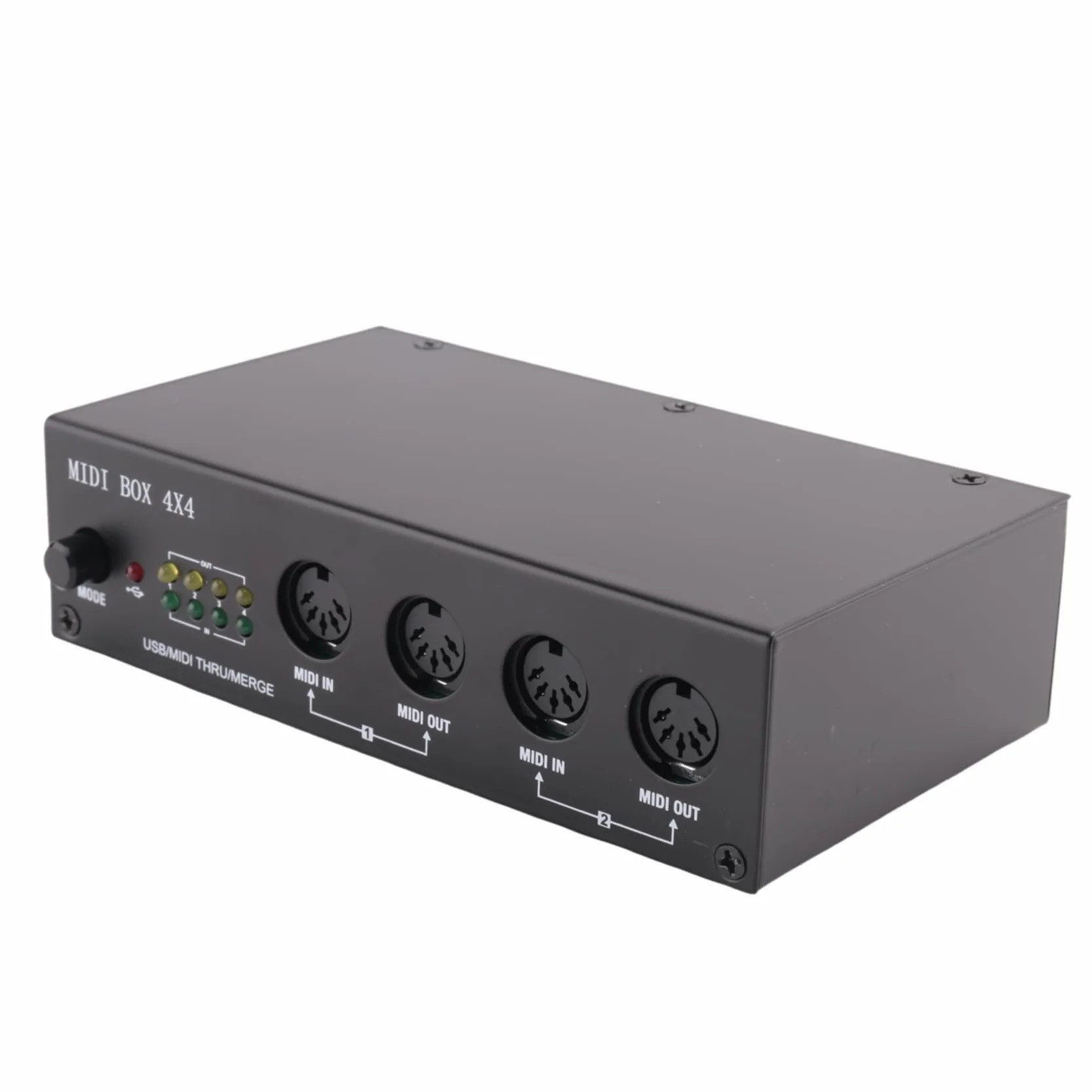 MIDI Box Musik Instrumente USB MIDI Interface Merge Thru Box 64 MIDI KanäLe