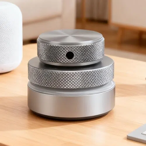 Goshyda Lautstärkeregler, Kabelgebundener 2,4-G-Bluetooth-USB-C-Multimedia-Controller mit RGB-Licht, Unterstützt das Umblättern von Tastenkombinationen
