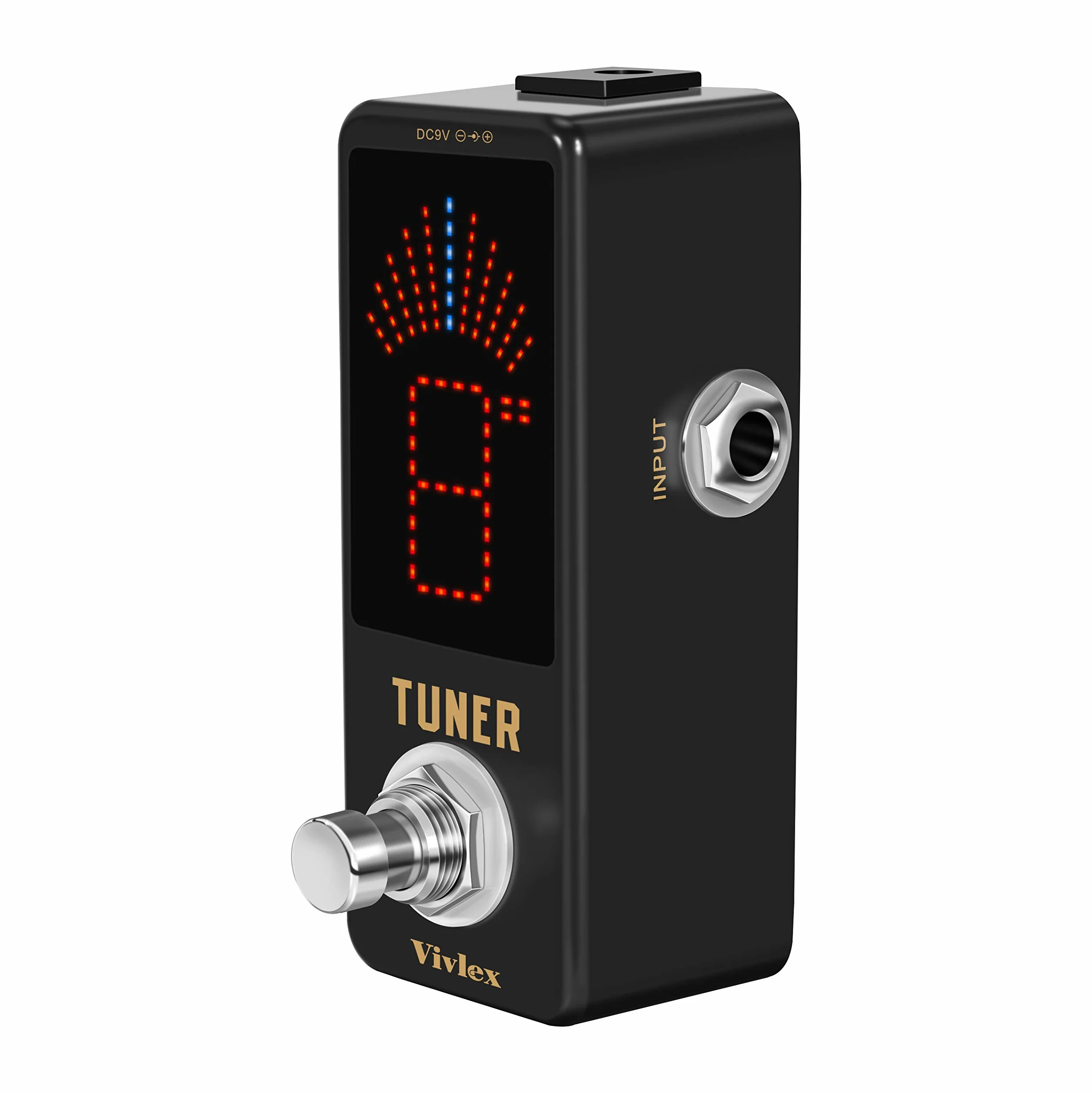 Amuzik Looper Guitar Pedal for Electric Guitar Loop Station Pedal Unlimited Overdubs 10 Minutes of Looping, 1/2 time, and Reverse, built-in SD Card for memory with 3 Modes Mini Size