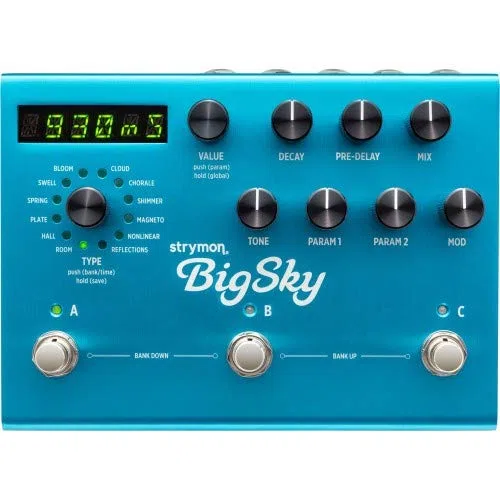 Strymon Big Sky Multi Reverb
