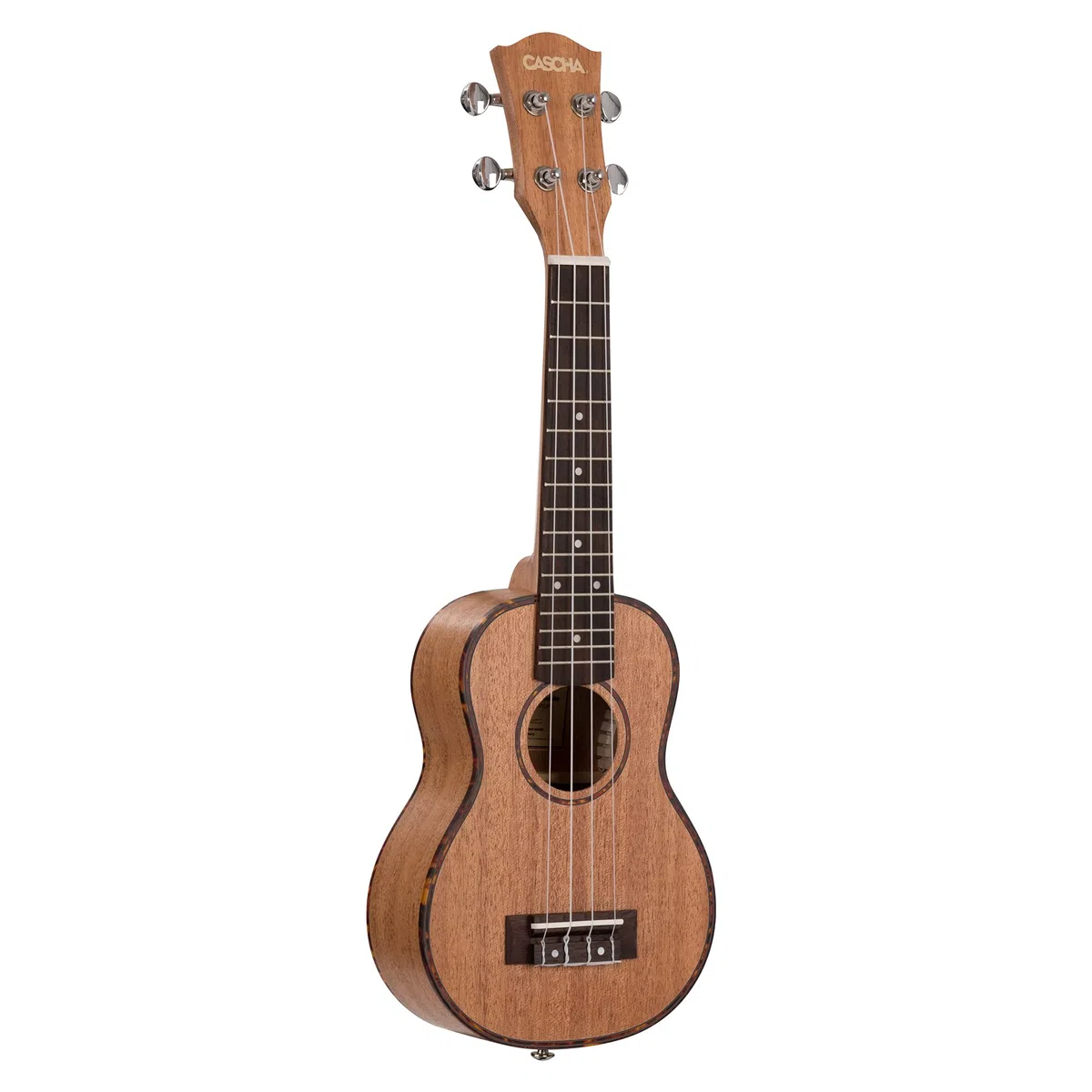 Cascha HH 2026 premium soprano ukulele with bag and plectrums