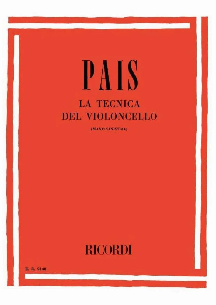 Tecnica Del Violoncello (Mano Sx)