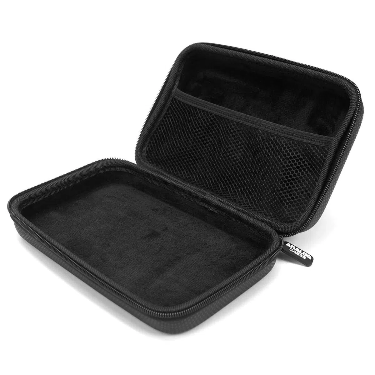 Analog Cases Glide Case für Focusrite Scarlett 4i4 / Universal Audio Arrow & vergleichbare Audio Interfaces (Transporttasche aus langlebigem, geformtem Eva/Nylon, robuster Gummitragegriff), Schwarz