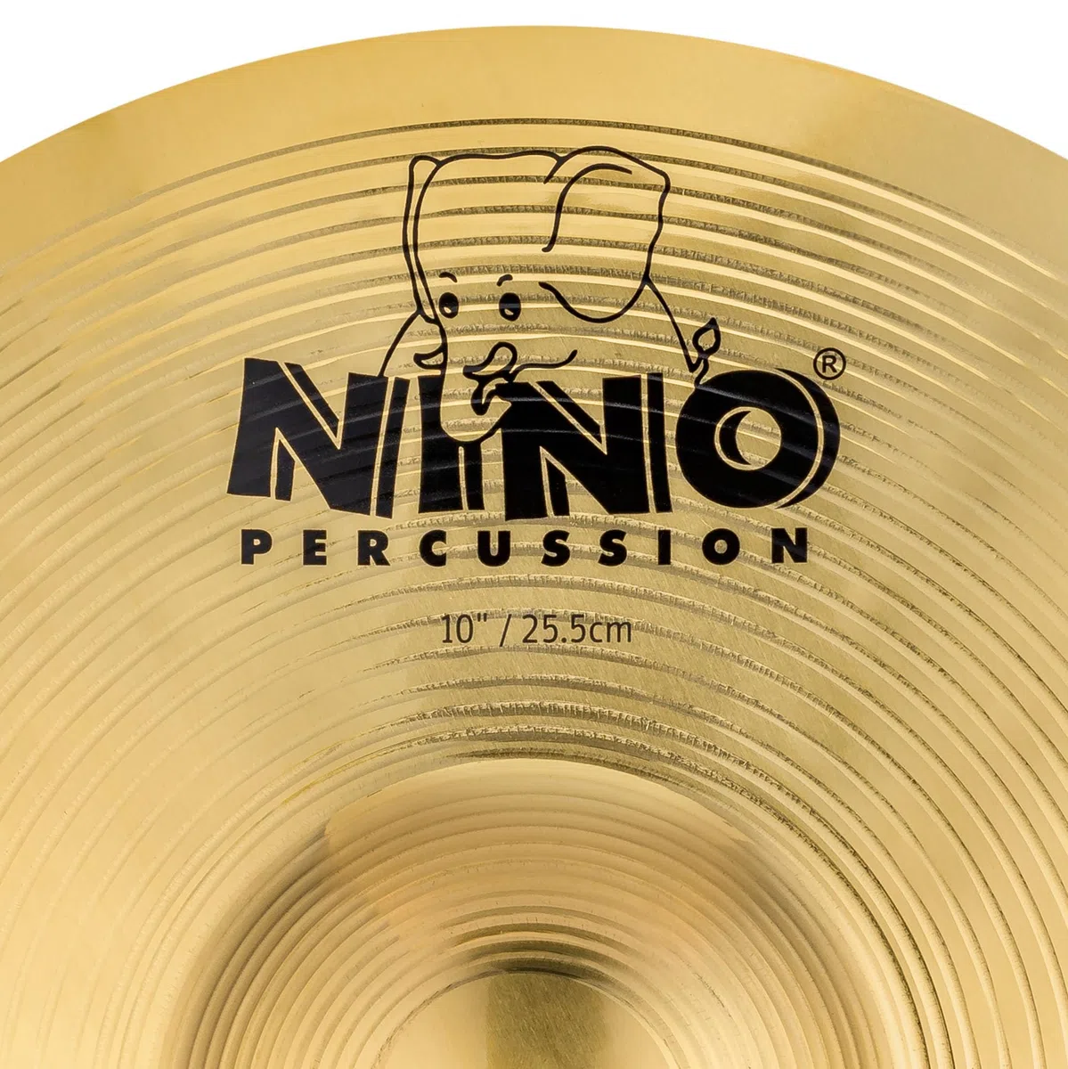 NINO Percussion Cymbal MS63 Messing - 10"