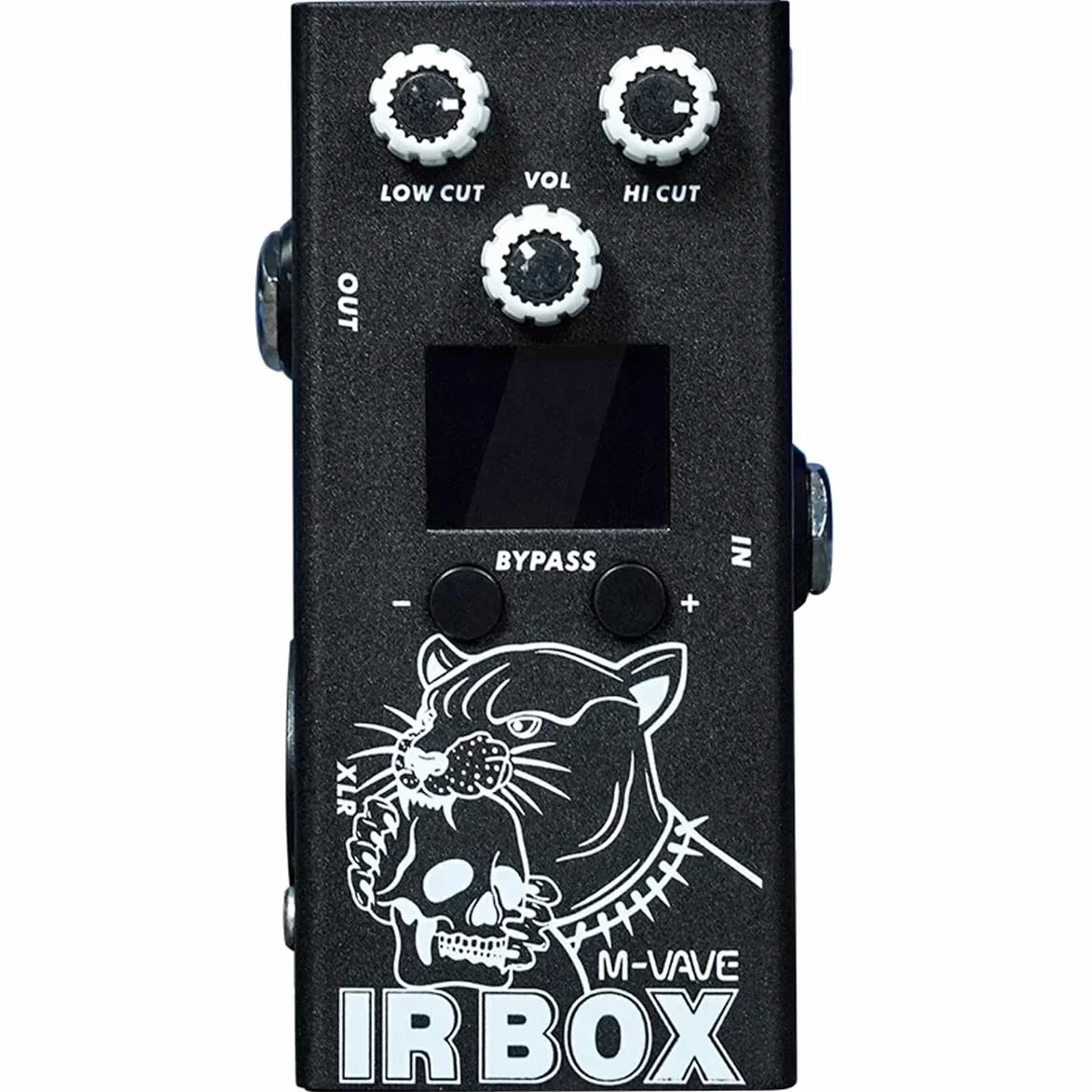 M-VAVE IRBOX Impulse Response Loader & Cab Simulator Pedal – Guitar & Bass Cabinet Simulation, Direct Recording IR Loader, USB IR Import, Compact Guitar Effects Pedal