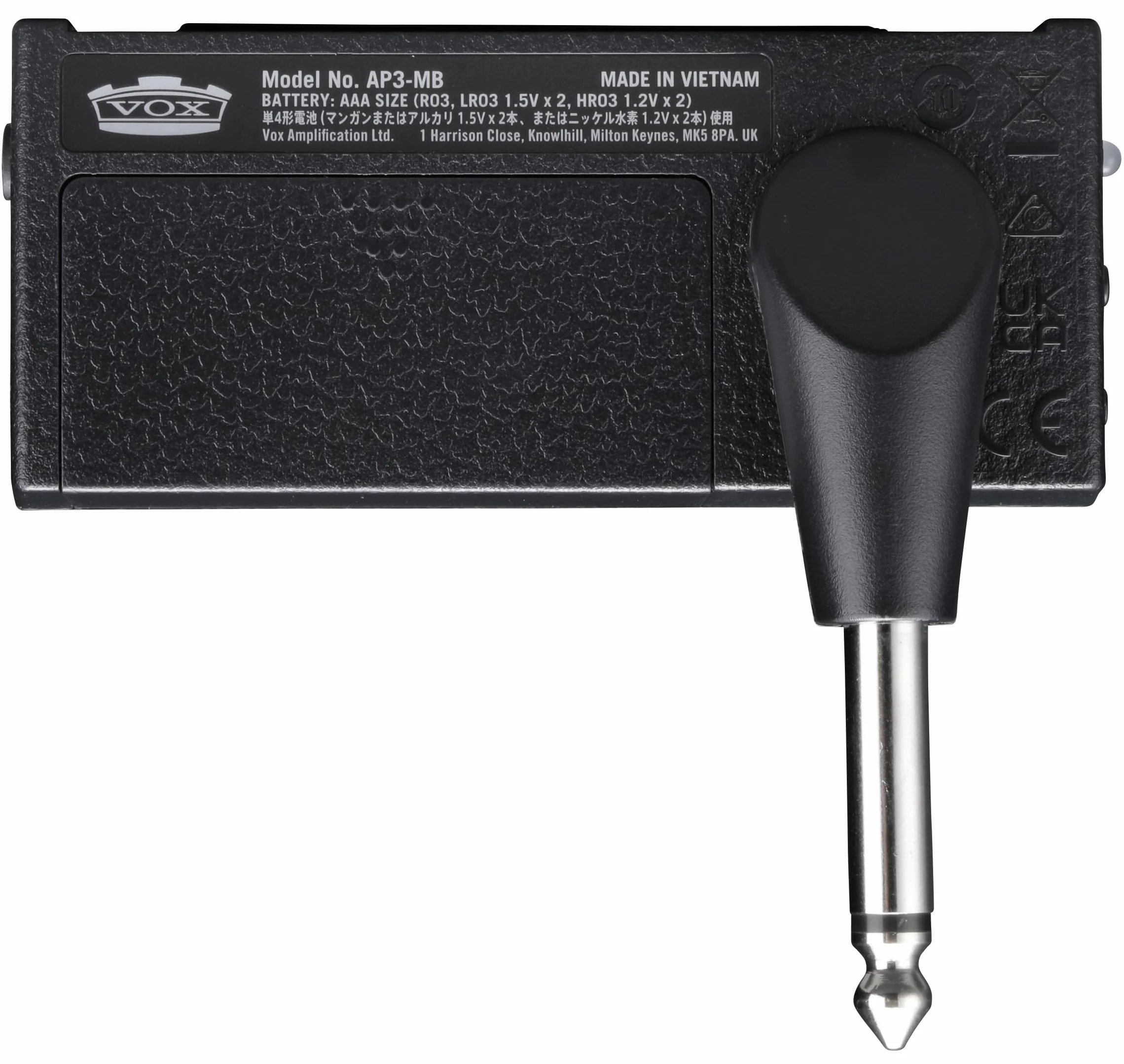 Vox amPlug3 AP3-MB – Taschenkopfhörerverstärker für Bassgitarre – Modern Bass