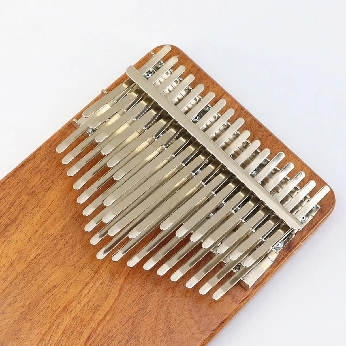 Kalimba 34 Tasten Finger Daumenklavier Double Layer Thumb Piano Musikinstrument Mit Schutzbox for Musikliebhaber Professionell Anfänger Erwachsene(34 Tone - Mahogany A)