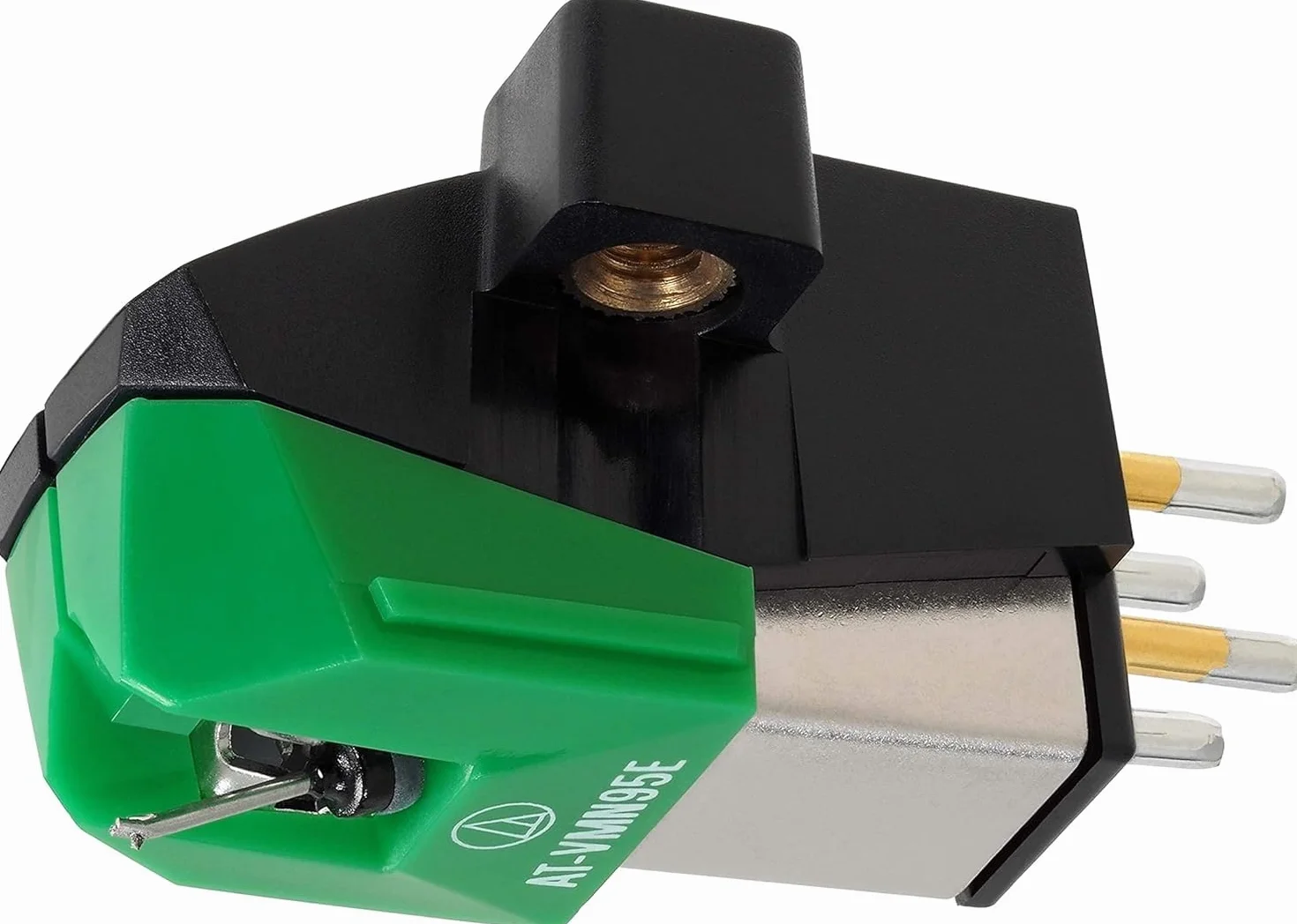 Audio-Technica AT-VM95E VM95-Serie – Stereotonabnehmer, elliptisch Grün