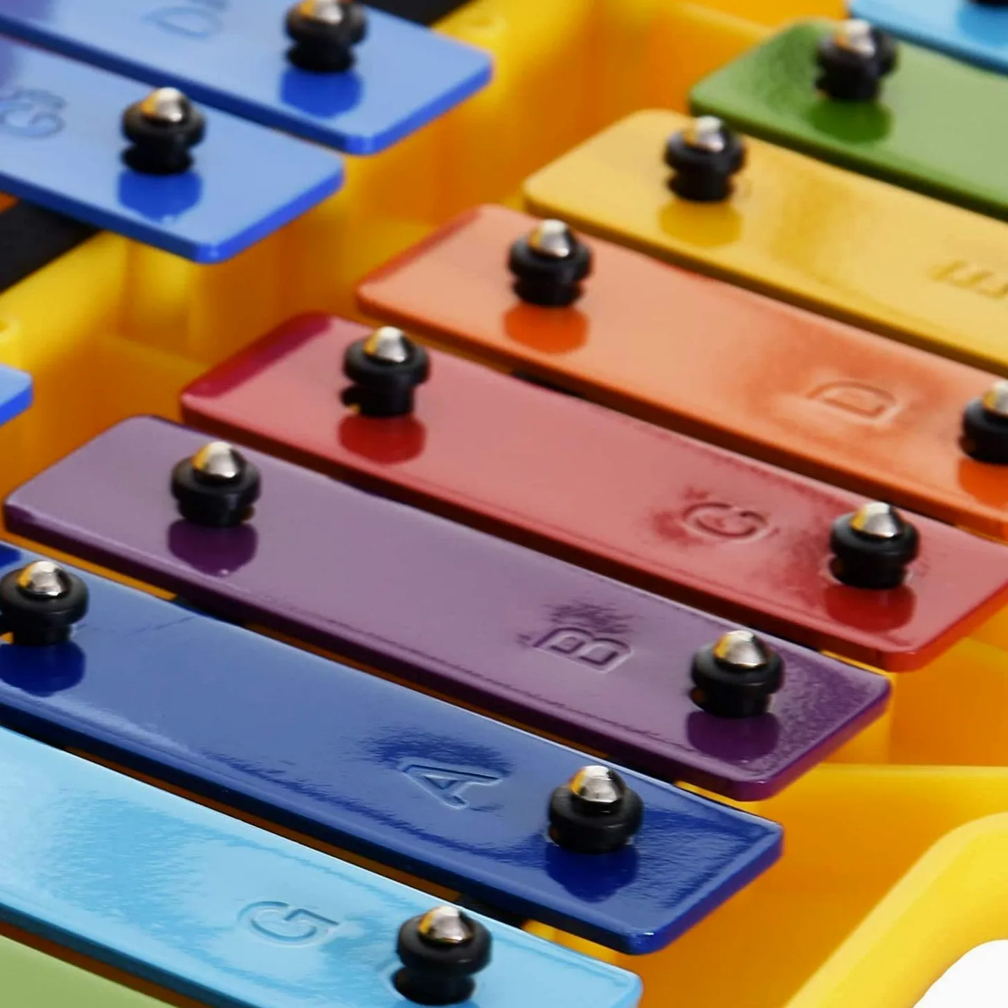 Glockenspiel Glockenspiel Metallophon 25 Metalltasten Angel AG-25N3 mit Etui für Kinder