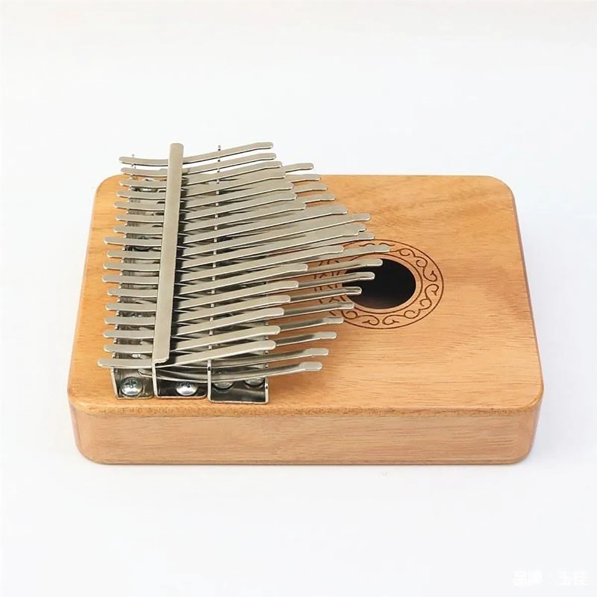 Kalimba 34 Tasten Finger Daumenklavier Double Layer Thumb Piano Musikinstrument Mit Schutzbox for Musikliebhaber Professionell Anfänger Erwachsene(34 Tone - Mahogany A)