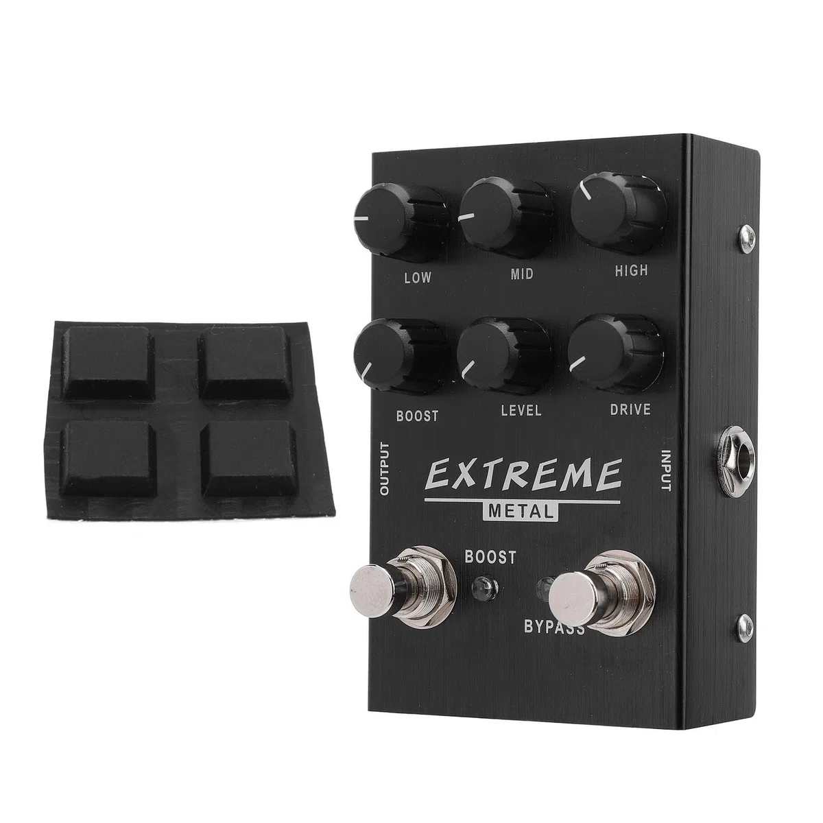 EQ Gitarrenverzerrungspedal, 10 Bänder, vielseitiger Soundeffektor für Bühnenspiel, tägliche Praxis