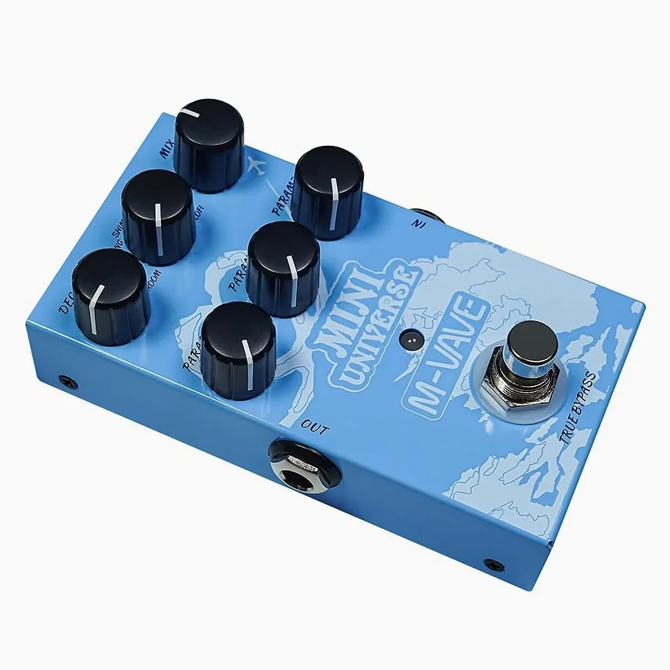 M-Vave Miniuni - 9 digitale Reverb-Effekte in einem Gitarrenpedal