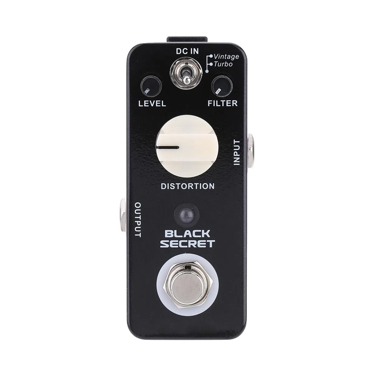 Mooer Secret Distortion Pedal | Verzerrer mit Vintage und Turbo Modus True Bypass