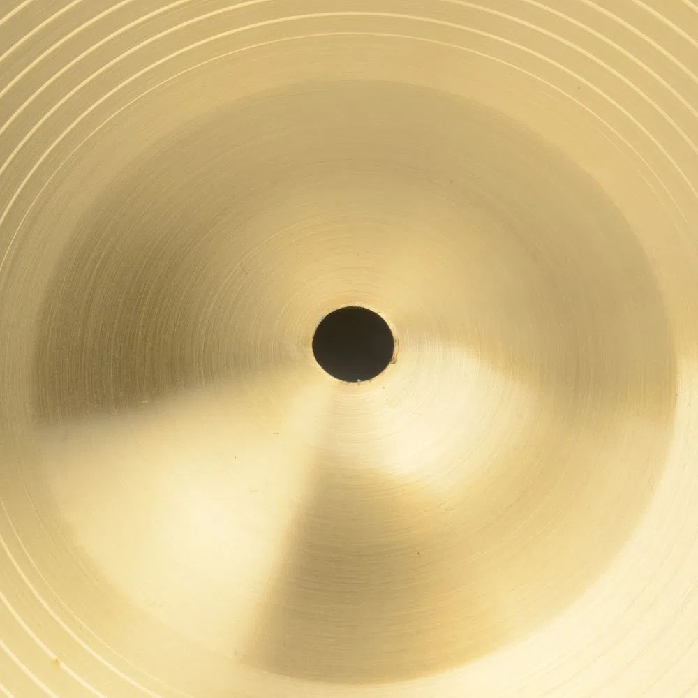 Professionelles Ride-Becken aus Kupferlegierung, 0,8 mm (18 Zoll), goldfarben