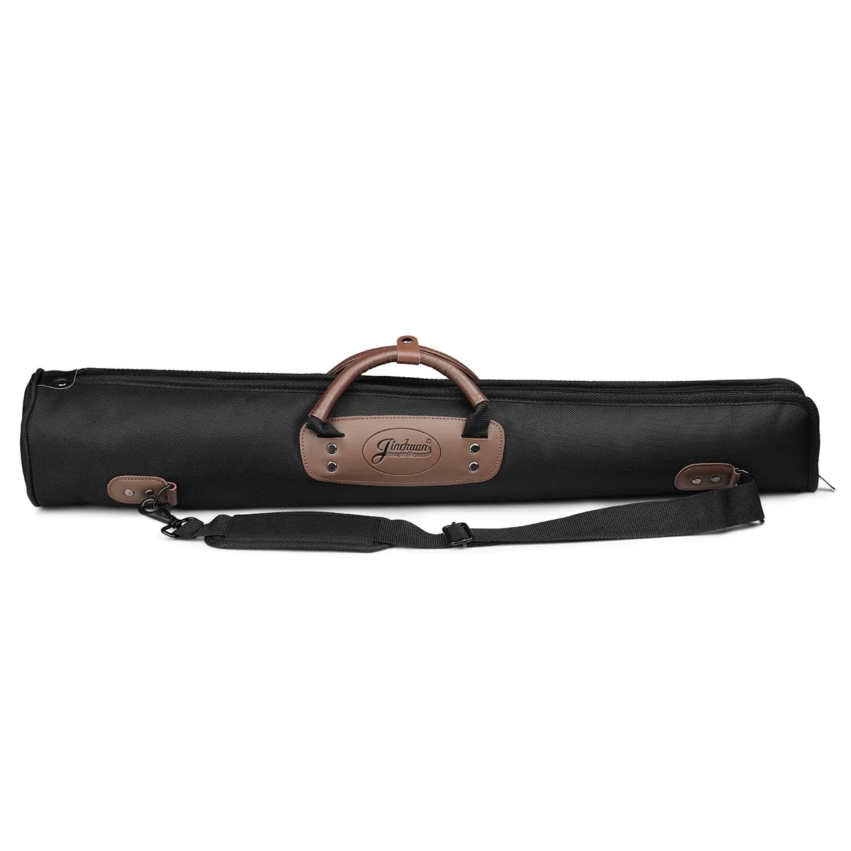 Flexzion-Sopransaxophon-Etui Sopransaxophon, Saxophon-Gig Rucksack Riemen, Tasche, Ledergriff, Aufbewahrung Musikinstrumente, leicht, Wasser & stoßfest für Windregler, Steigeisenklarinette, schwarz
