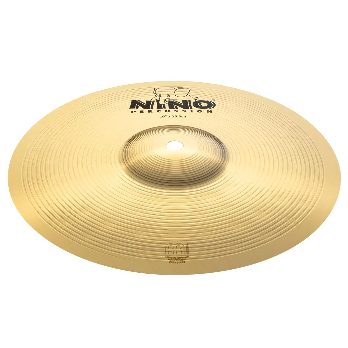 NINO Percussion Cymbal MS63 Messing - 10"