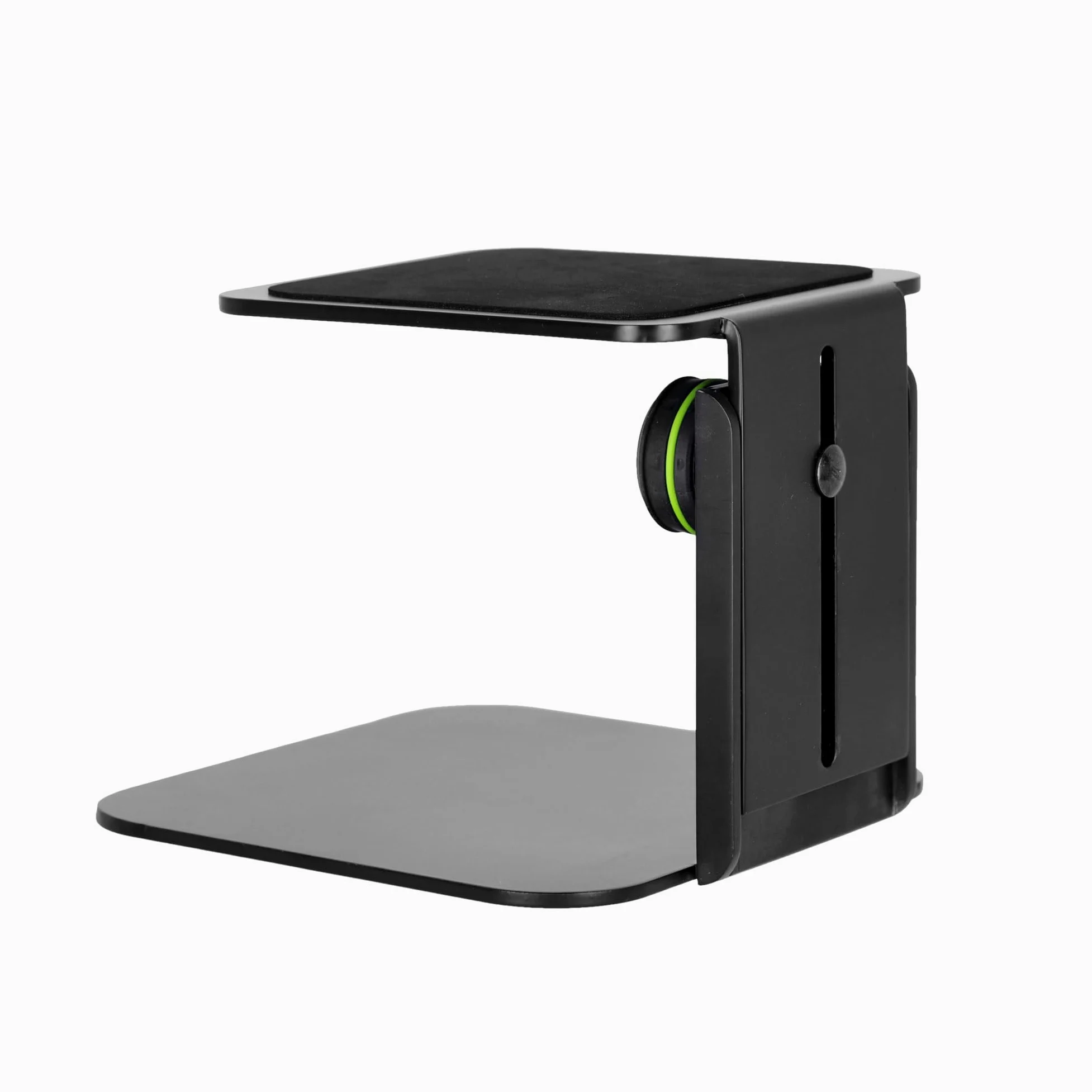 Gravity SP 3102 C B - Kompakter Studiomonitor-Tischständer, schwarz