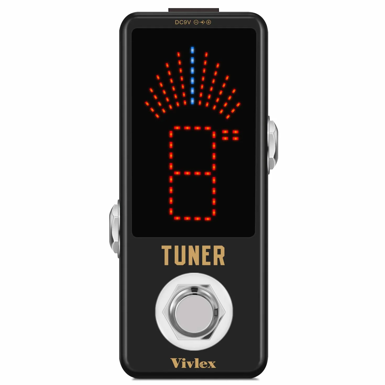 Amuzik Looper Guitar Pedal for Electric Guitar Loop Station Pedal Unlimited Overdubs 10 Minutes of Looping, 1/2 time, and Reverse, built-in SD Card for memory with 3 Modes Mini Size