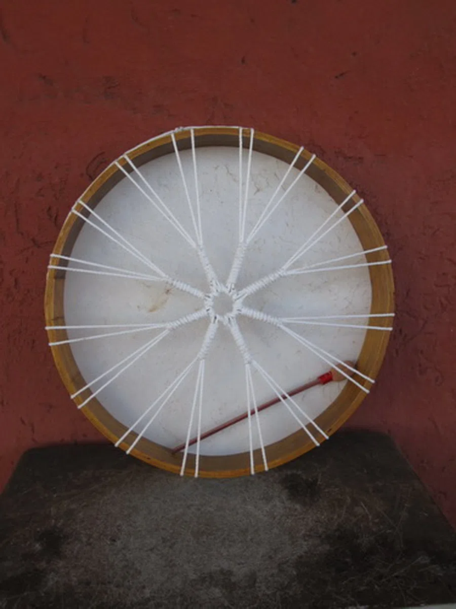 30cm Grosse Schamanentrommel Trommel Djembe Drum Rahmentrommel Bodhran Drum