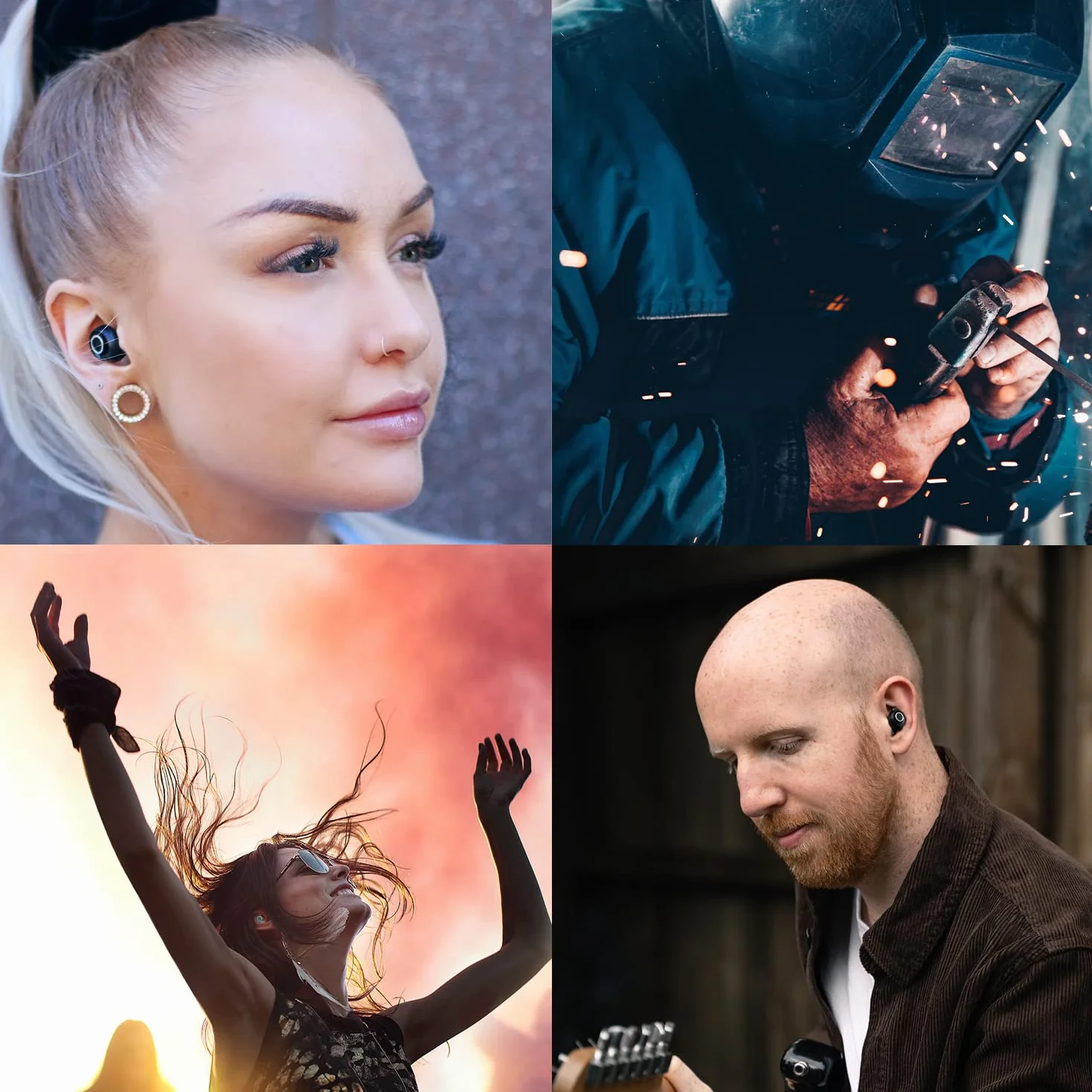 Minuendo High Fidelity Acoustic Earplugs | Hearing Protection for Musicians | Adjustable dB Attenuation Ear Plugs | Made in Norway | Award Winning Design | Suitable for Concerts, Gigs, Music